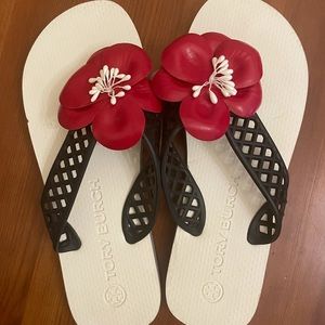 Tory Burch Flower Flip Flop